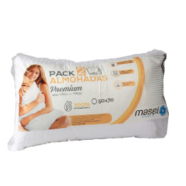 Pack Almohadas Microfibra Hipoalergénica White