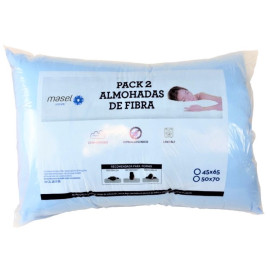 Pack Almohadas Microfibra Light Blue