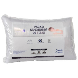 Pack Almohadas Microfibra Light Grey