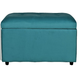 Banqueta Baúl Turquesa