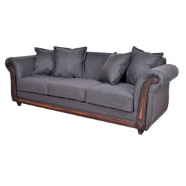 Sofa Esmirna 3 Cuerpos Grey