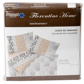 Juego de Sabanas Tie Beige